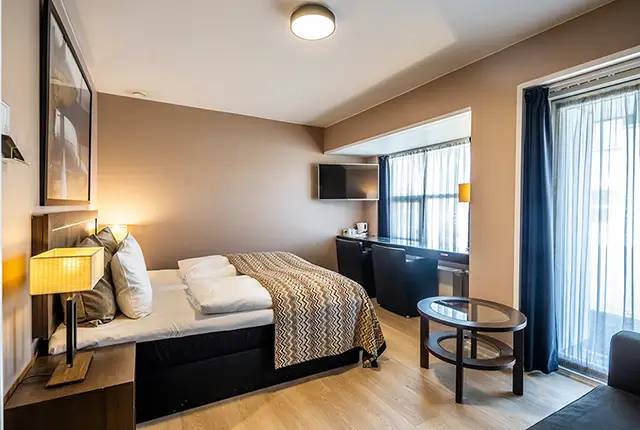 Hotelværelse i Billund tæt på Billund Lufthavn